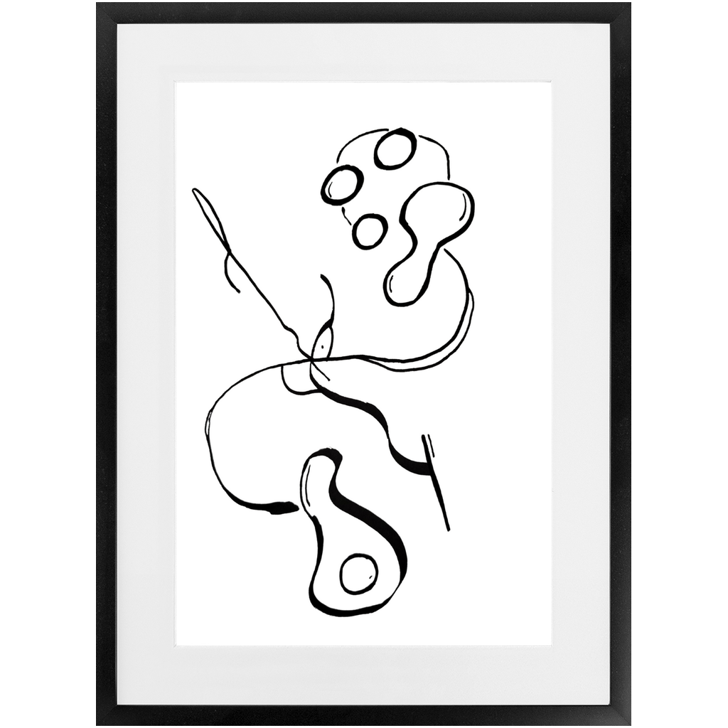 The Molecules (Mat Framed)