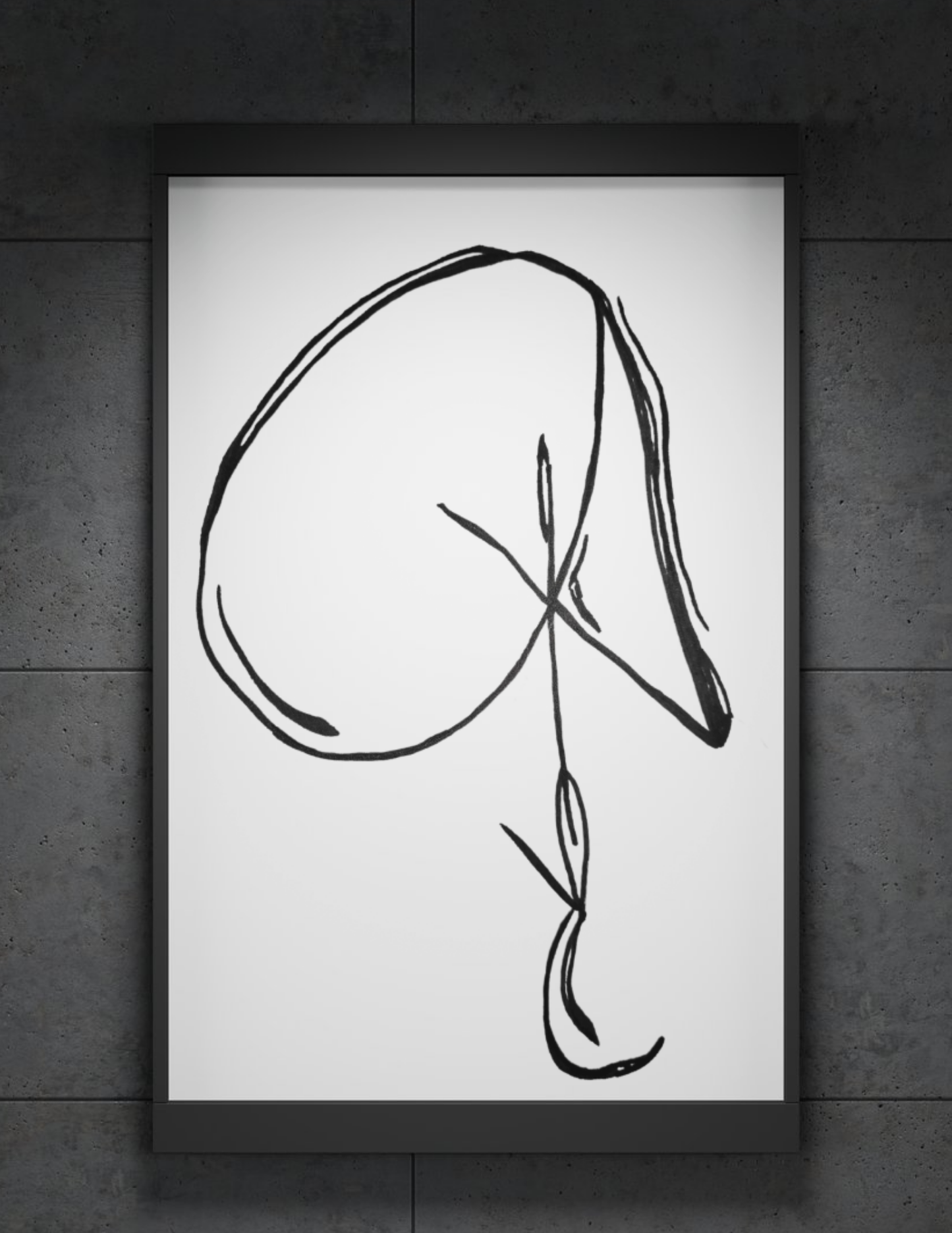 The Cerebellum (Framed Print)