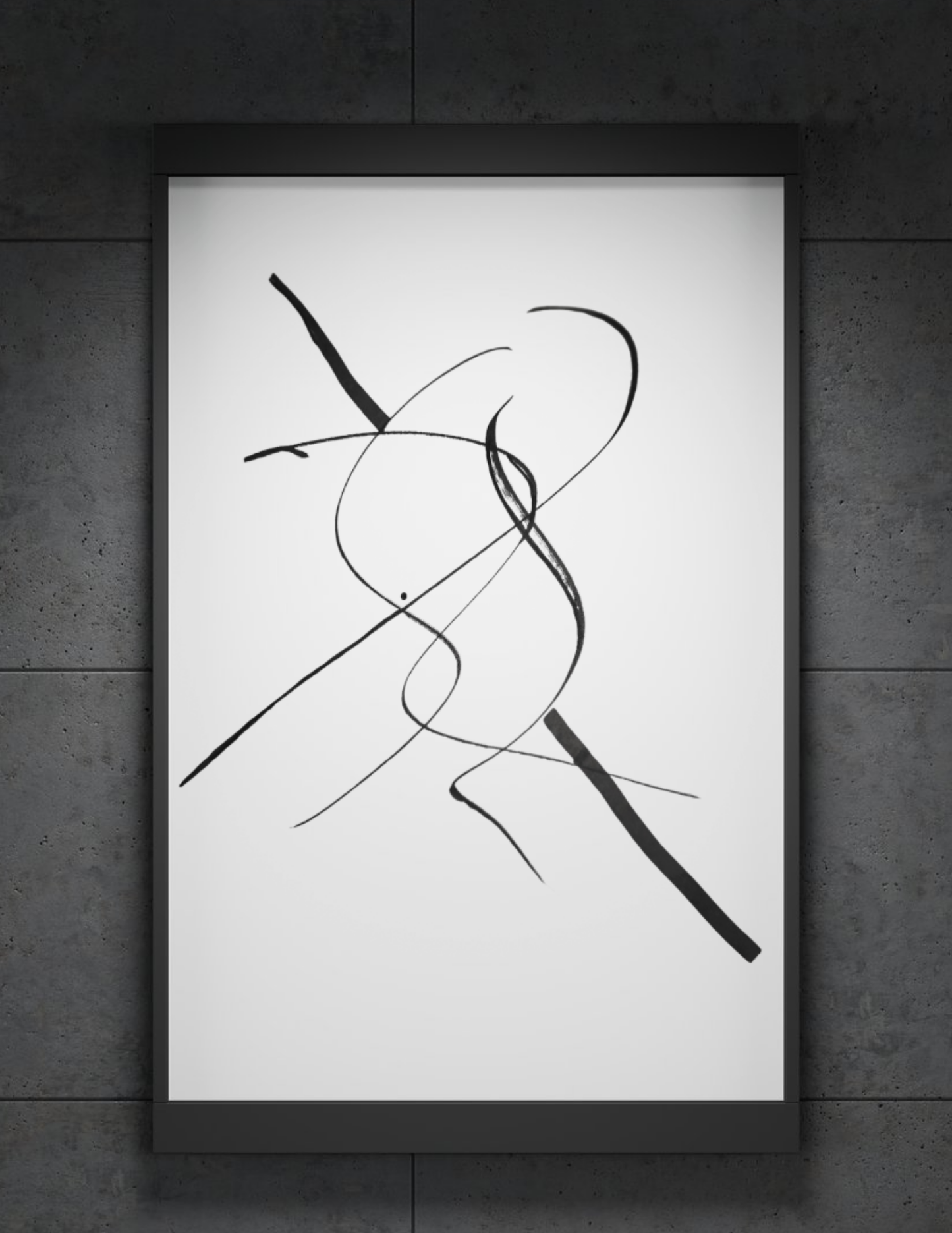 The Rearing (Framed Print)