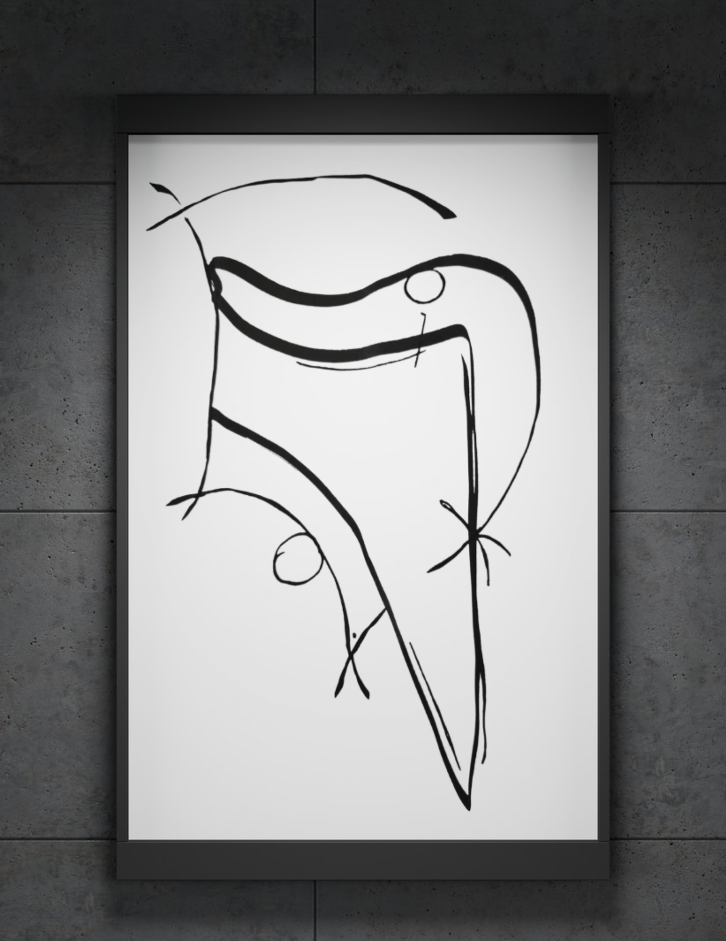 The Masquerade (Framed Print)