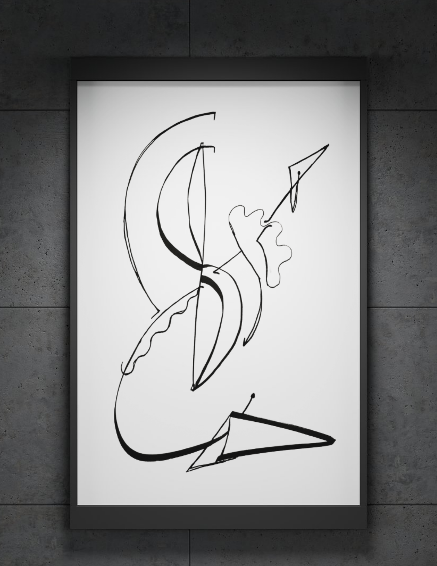 The Arrow (Framed Print)