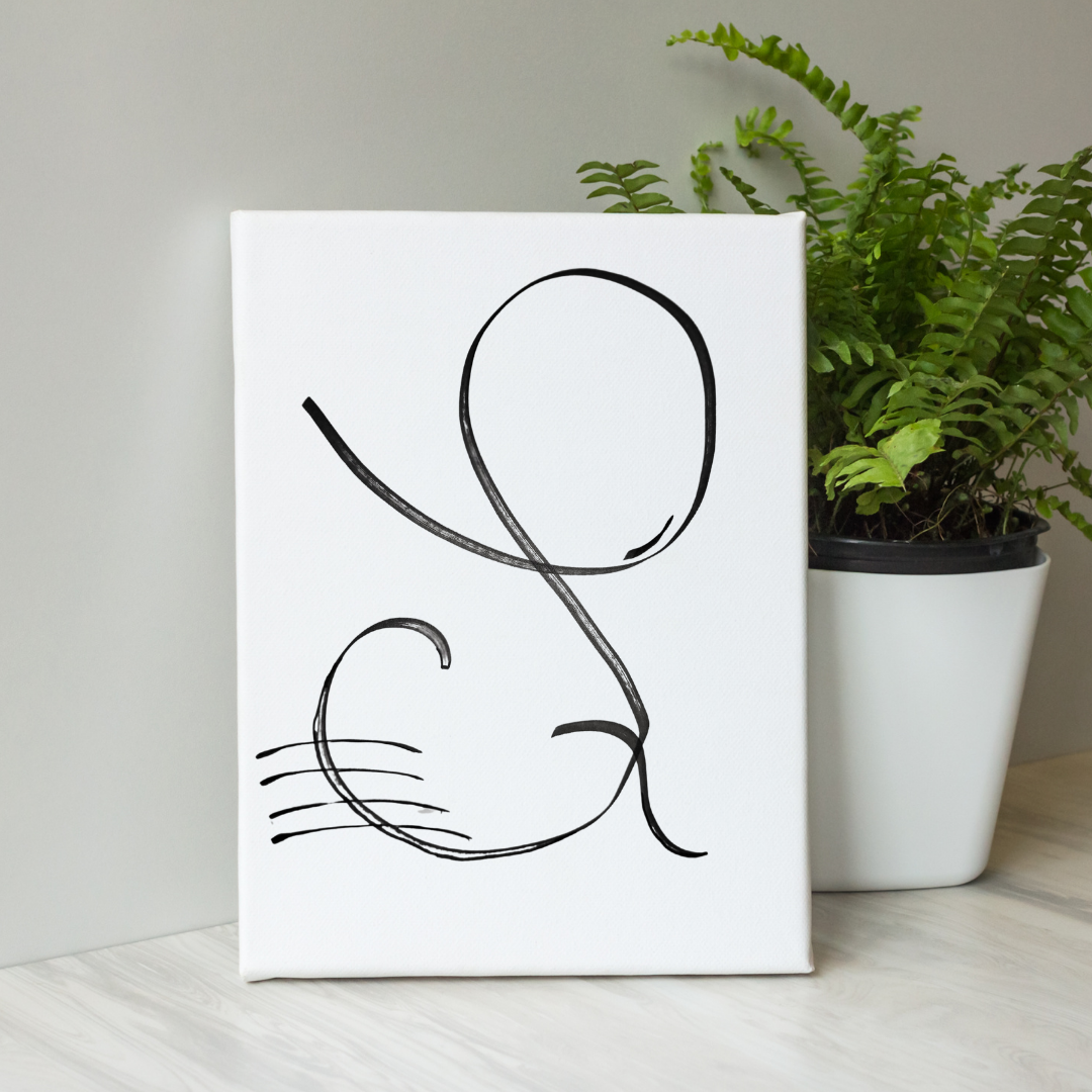 The Note (Easel Back Canvas)