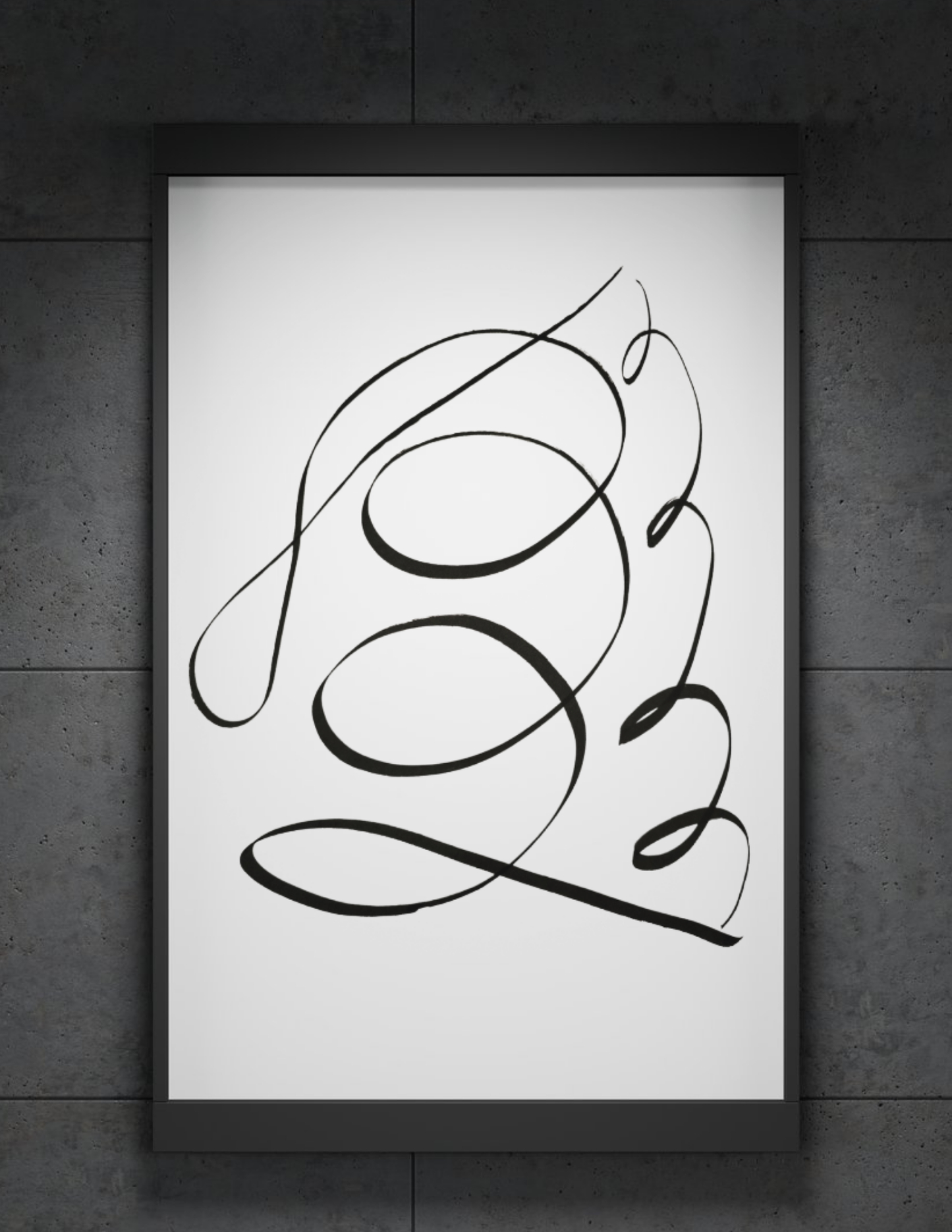 The Doodle (Framed Print)