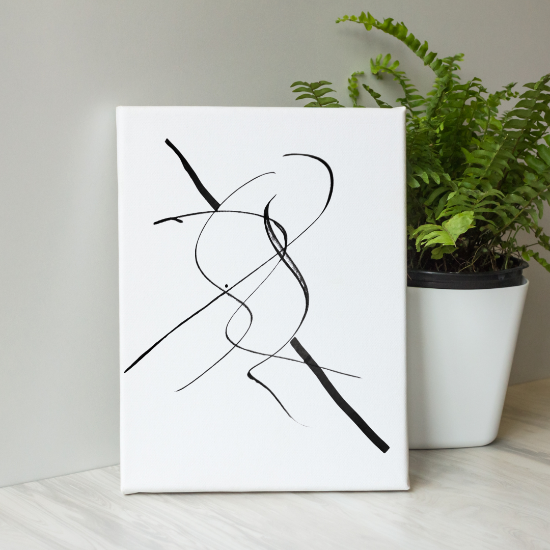 The Rearing (Easel Back Canvas)