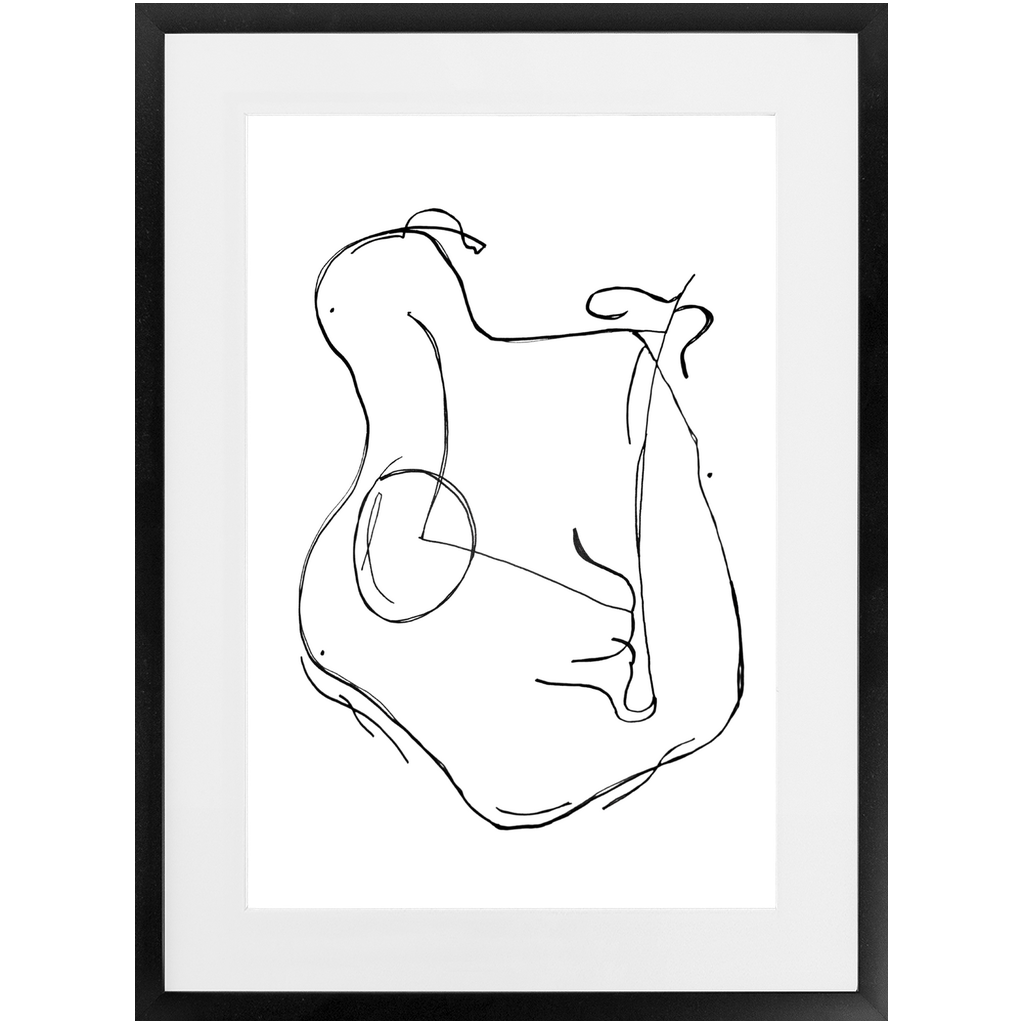 The Silhouette (Mat Framed)