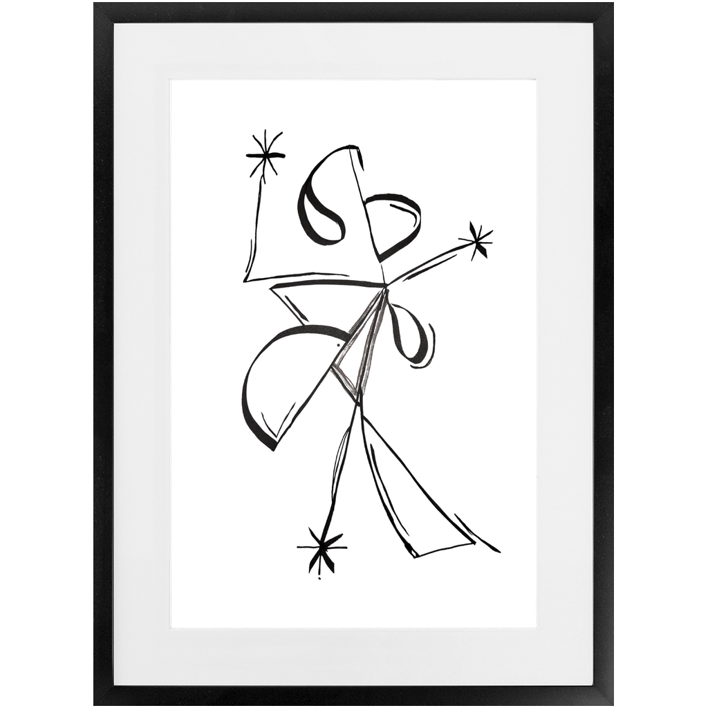 The Dancer (Mat Framed)