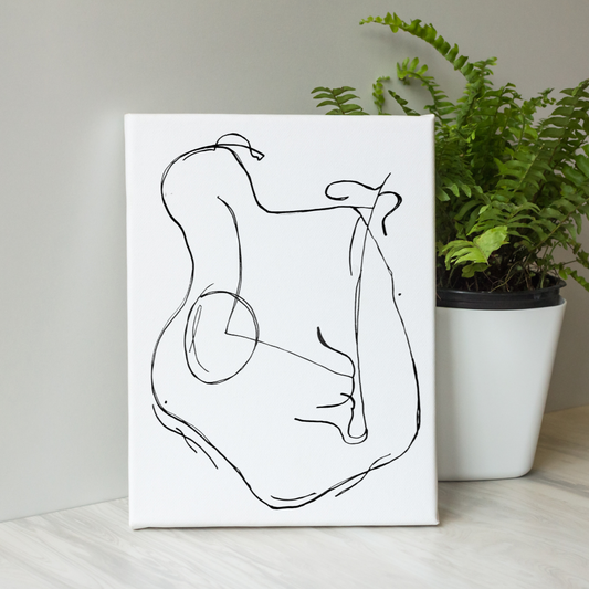 The Silhouette (Easel Back Canvas)