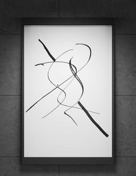 The Rearing (Framed Print)