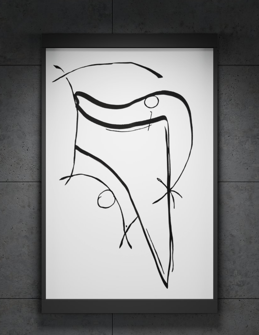 The Masquerade (Framed Print)