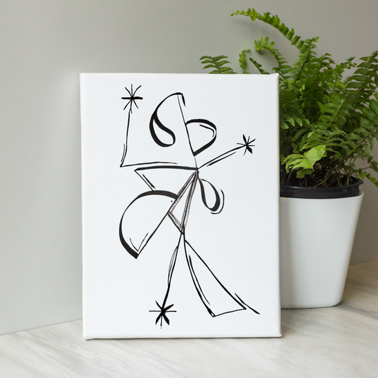 The Dancer (Easel Back Canvas)