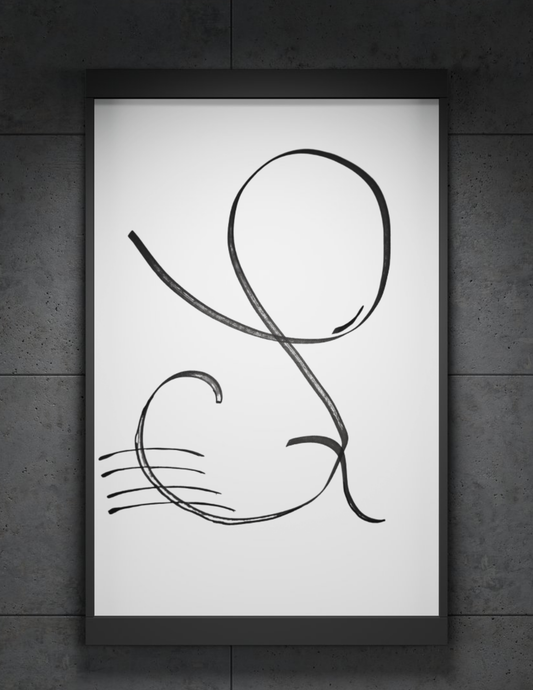 The Note (Framed Print)