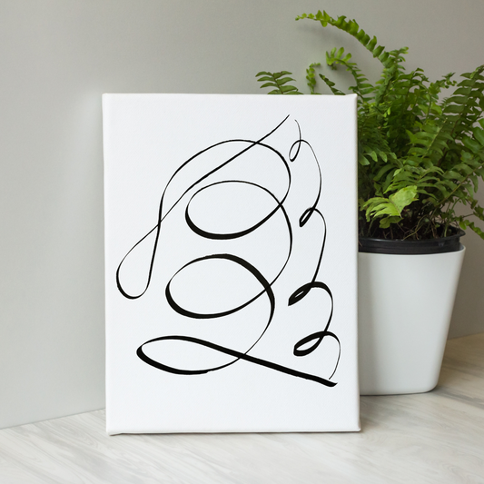 The Doodle (Easel Back Canvas)