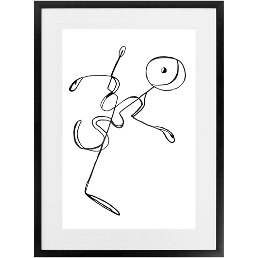 The Kickstand (Mat Framed)