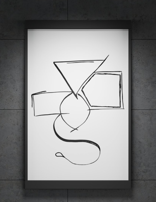 The Fitted (Framed Print)