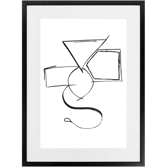 The Fitted (Mat Framed)