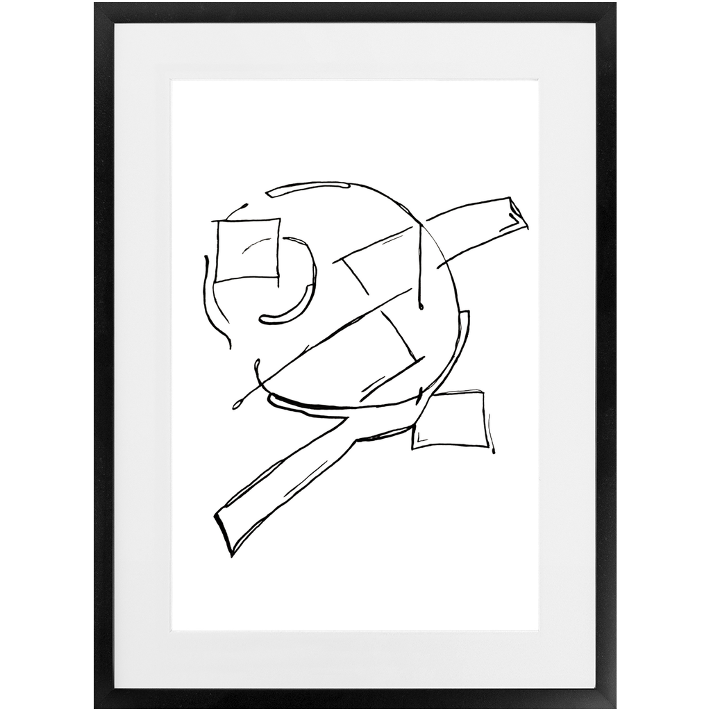 The Globe (Mat Framed)