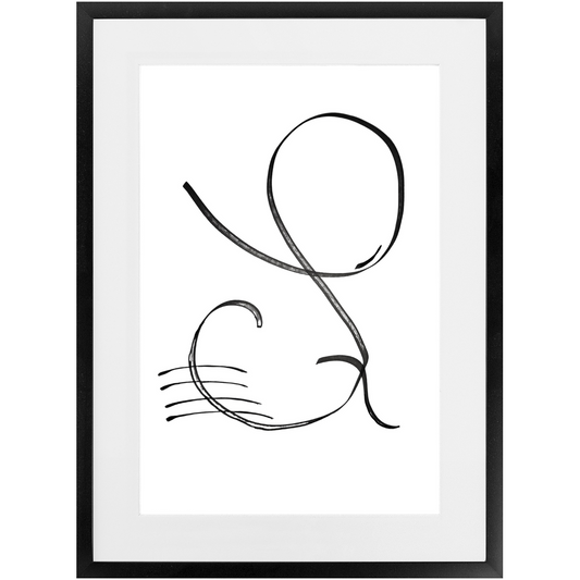 The Note (Mat Framed)